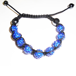 Shamballa Bracelet Blue